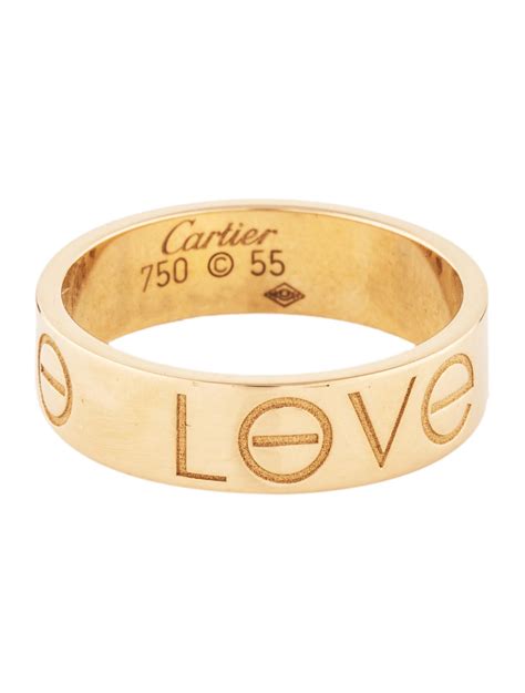 cartier replica ring size 9|cartier love ring engraving.